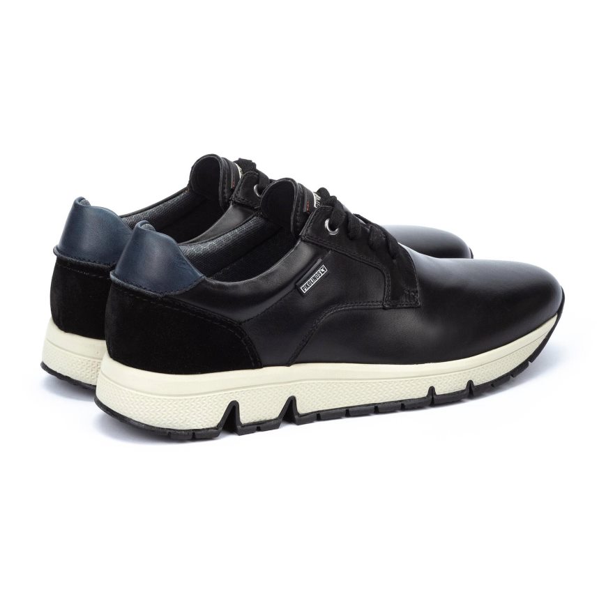 Men's Pikolinos FERROL Sneakers Black | NZ V9A70Q2